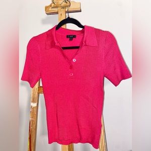 J.Crew Barbie Knit Women’s Small polo! Excellent condition!